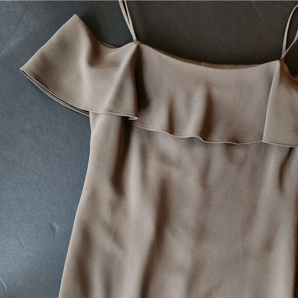 Theory Dark Green Formal Dress - Picture 4 of 11